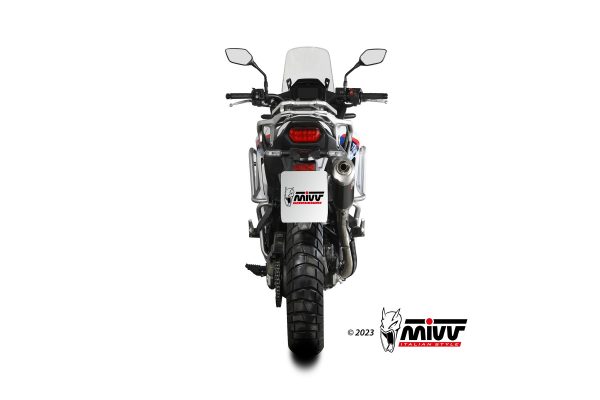 Black Dakar Mivv Slipon XL 750-Transpalp