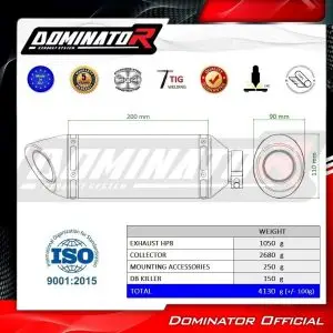 Dominator Helsystem HP8-Black MT09