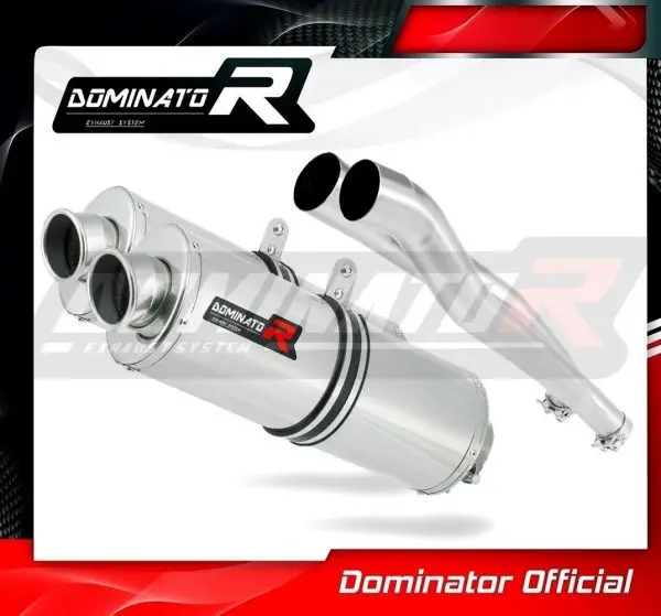 Dominator Oval Slipon ZZR 1400 2006-11