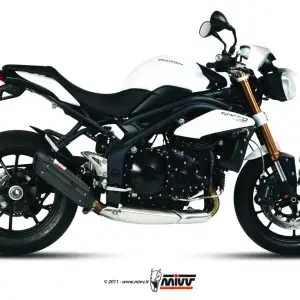 Black-Suono Mivv Slipon Speed Triple 1050 R-S-RS