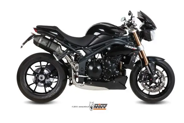 Black-Suono Mivv Slipons Speed Triple 1050 R-S-RS