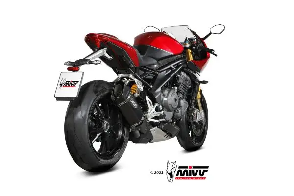 Mivv Black SR-1 Slipon Speed Triple 1200RR