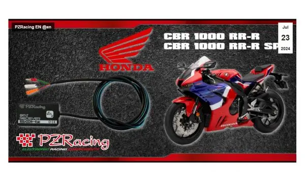 PZ Racing GPS Laptimer Honda CBR1000RR-R 2020-2023