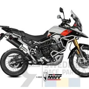 Mivv Black Dakar Slipon Tiger 900 2024-