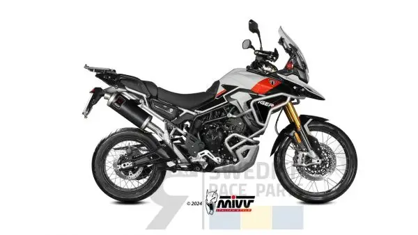 Mivv Black Dakar Slipon Tiger 900 2024-