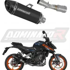 Dominator Black HP8 slipon Duke 390 2024