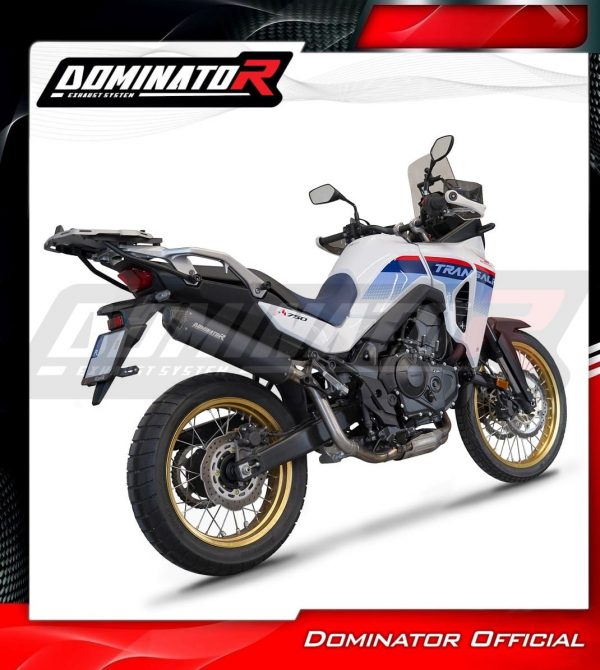 Dominator Black Slipon MX2 XL750 Transalp