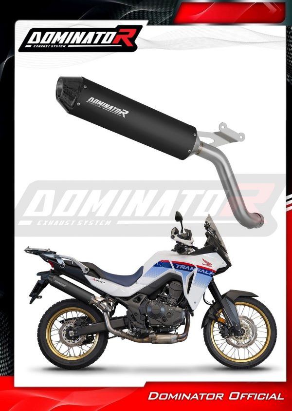 Dominator Black Slipon MX2 XL750 Transalp