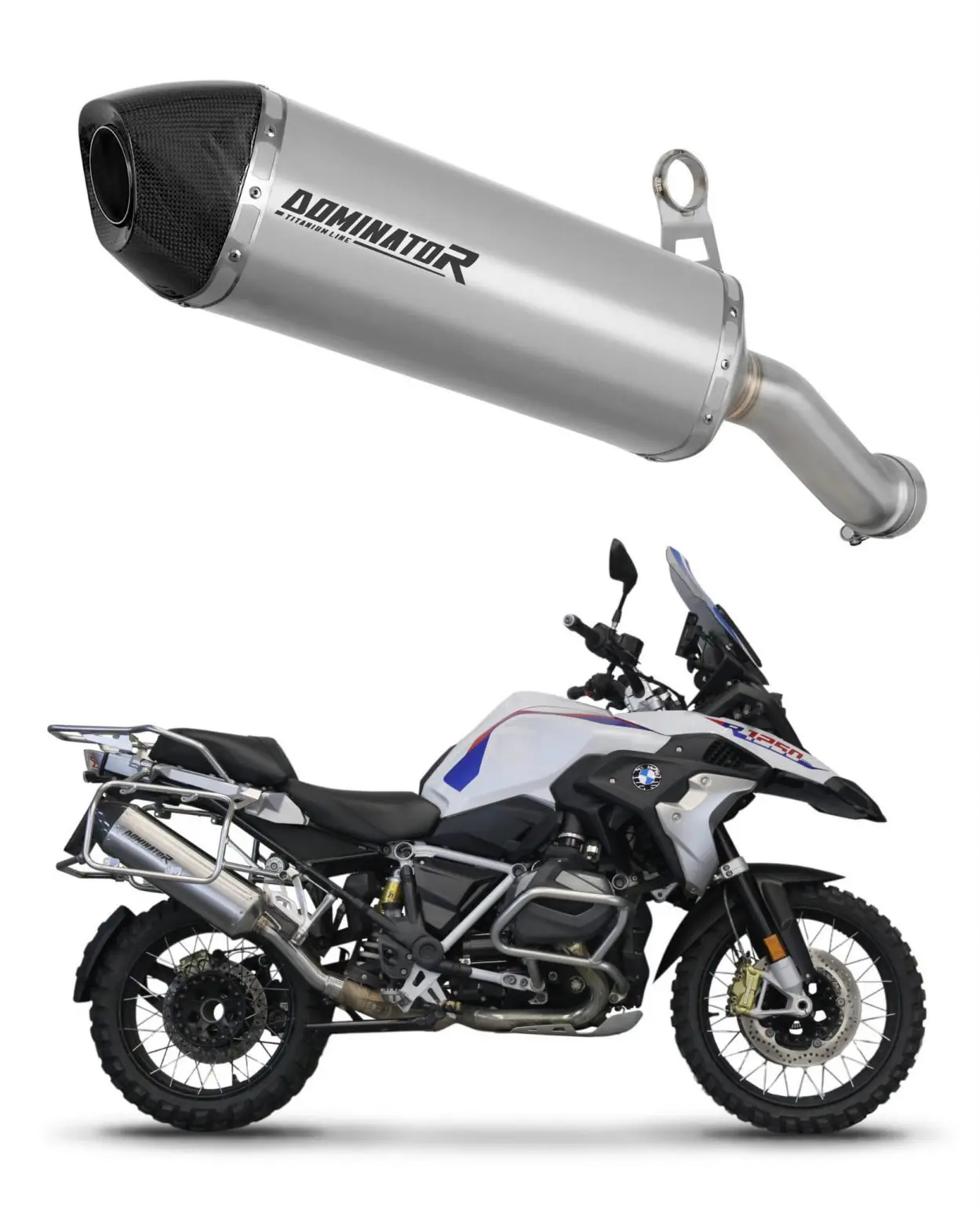 BMW-R1200GS-Adventure-2013---2018--Dominator Dominator HP7 Titan Slipon R1200GS-Adventure
