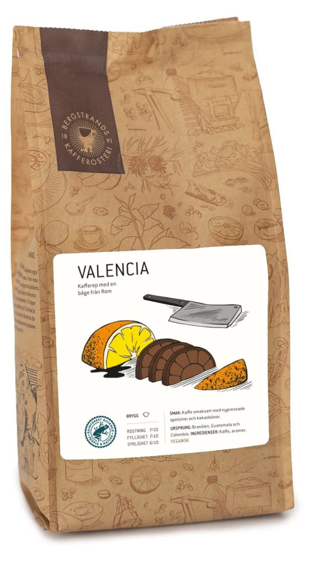 Bergstrand Valencia 250g