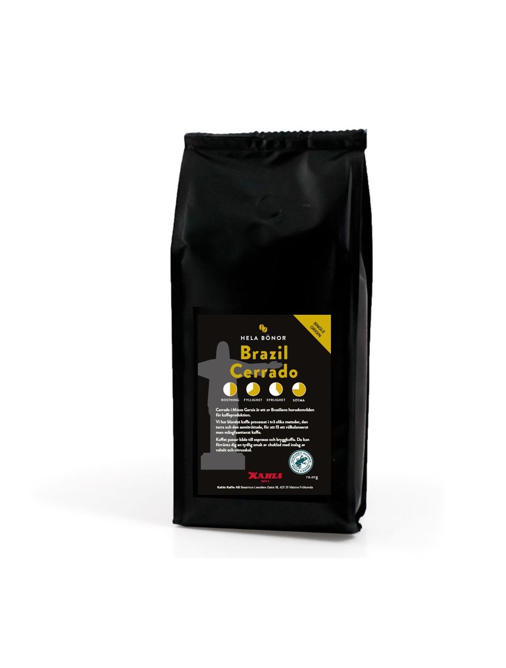 Brazil Cerrado 250g Hela bönor