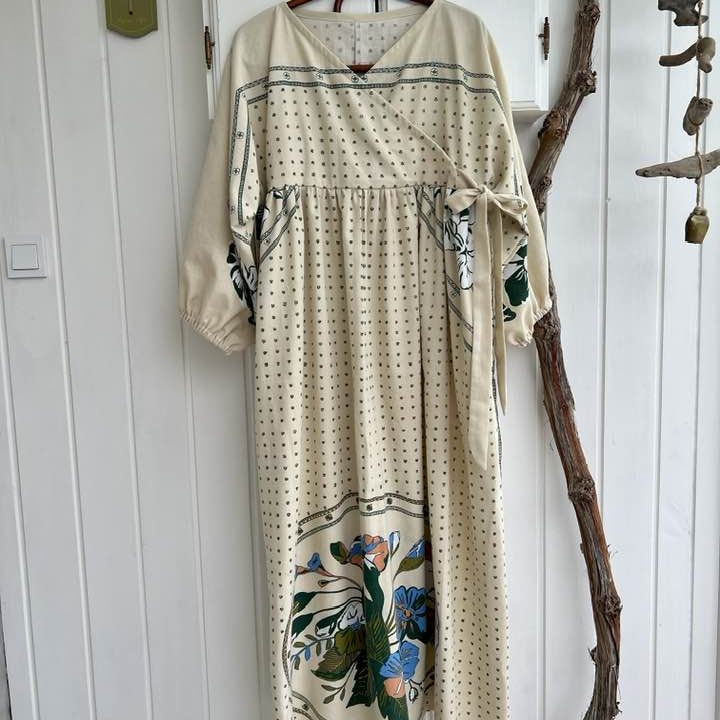 Kimonokjole af sengelinned – Sygal.dk