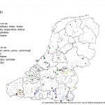 dialectkaart vlinder 2018