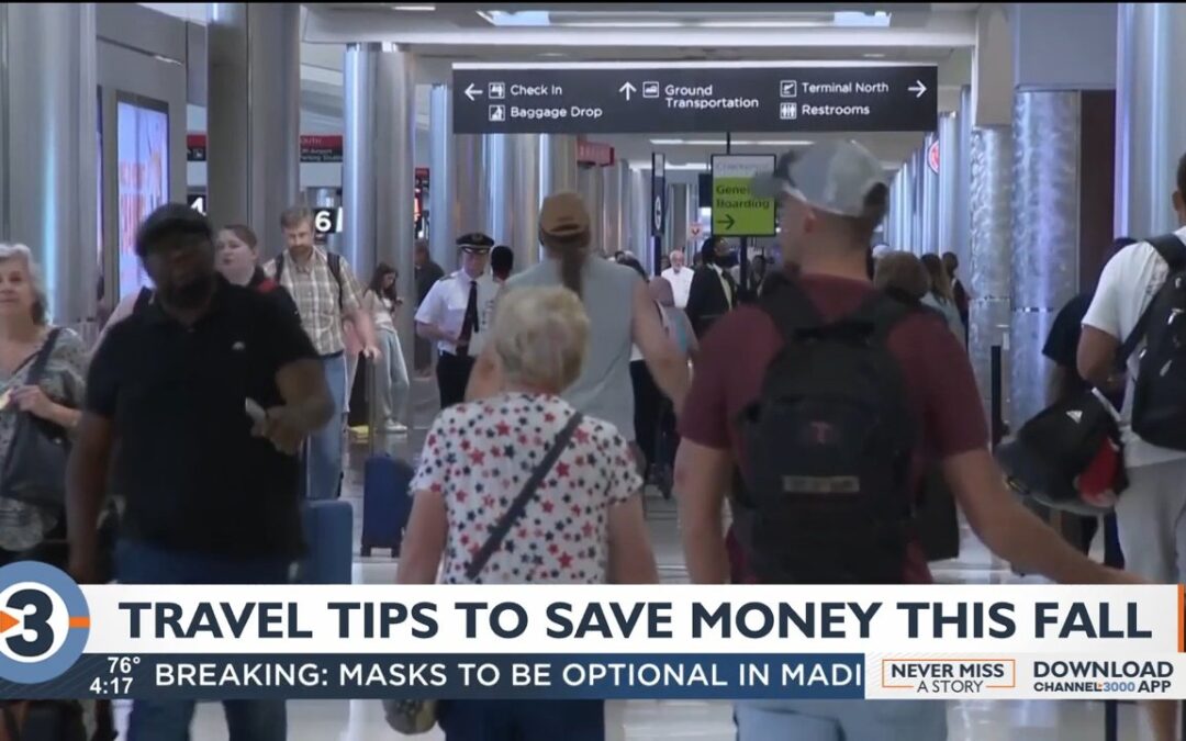 Travel tips to save money this fall