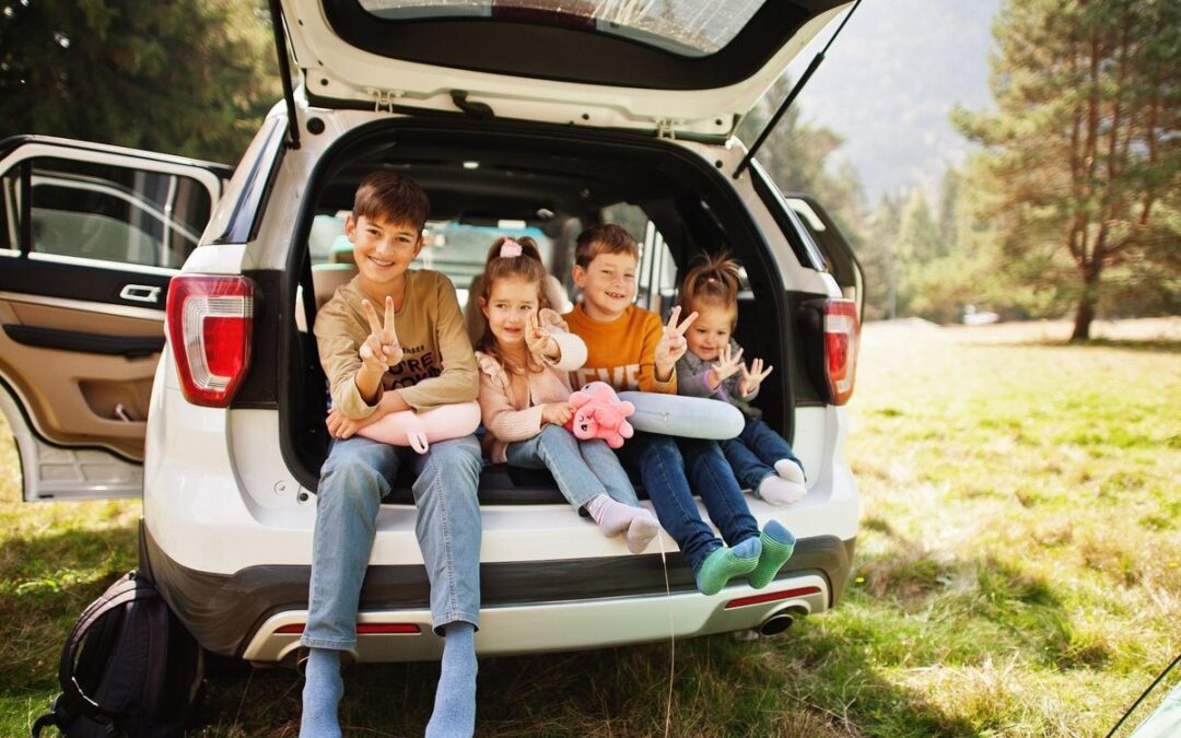 Six top tips revealed for stress free car travel with children