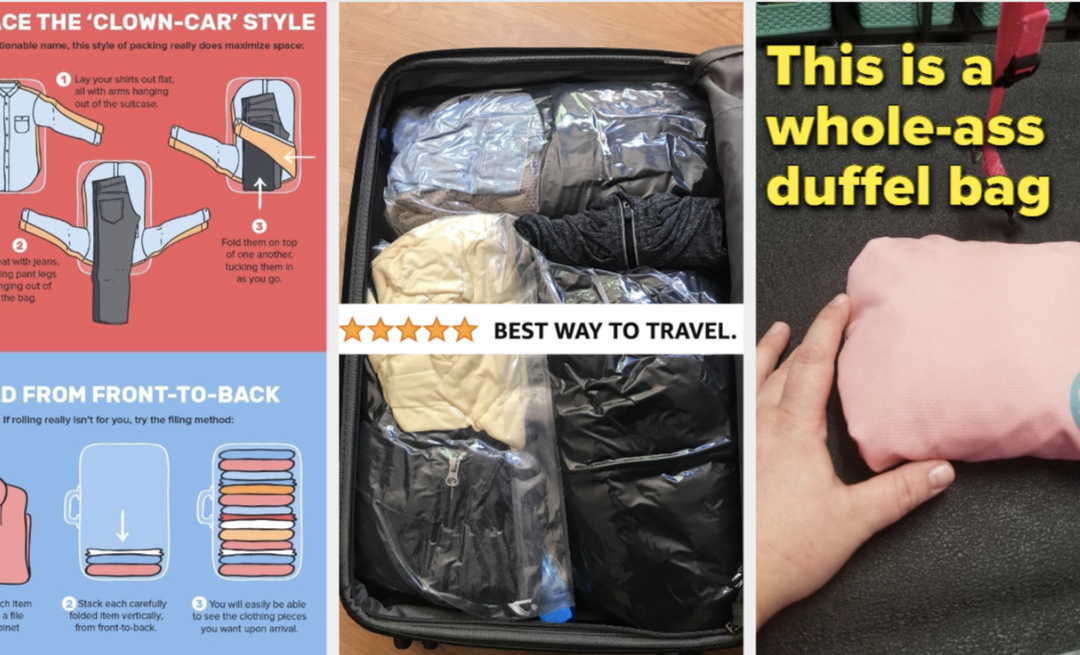 31 Carry-On Packing Tips (No Paying For Checked Bags) – BuzzFeed