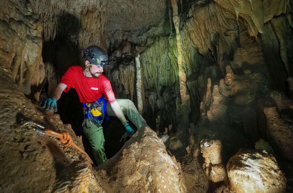 A New Adventure Tour at Natural Bridge Caverns Gives Novices a Chance to Be Explorers