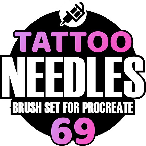 procreate tattoo needles 69