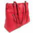 Twin-handle-leather-city-bag-coral