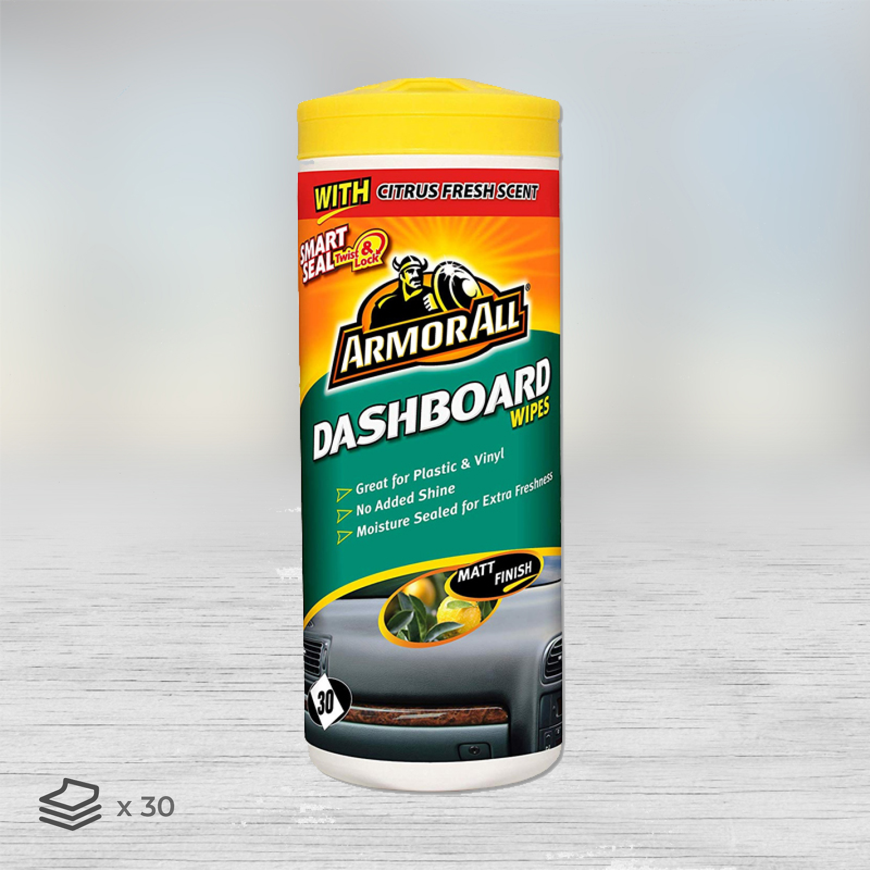 ArmorAll Matt Dashboard Wipes (30 Tub) Taxi Shack