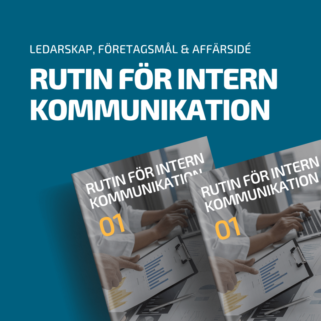Rutin för intern kommunikation