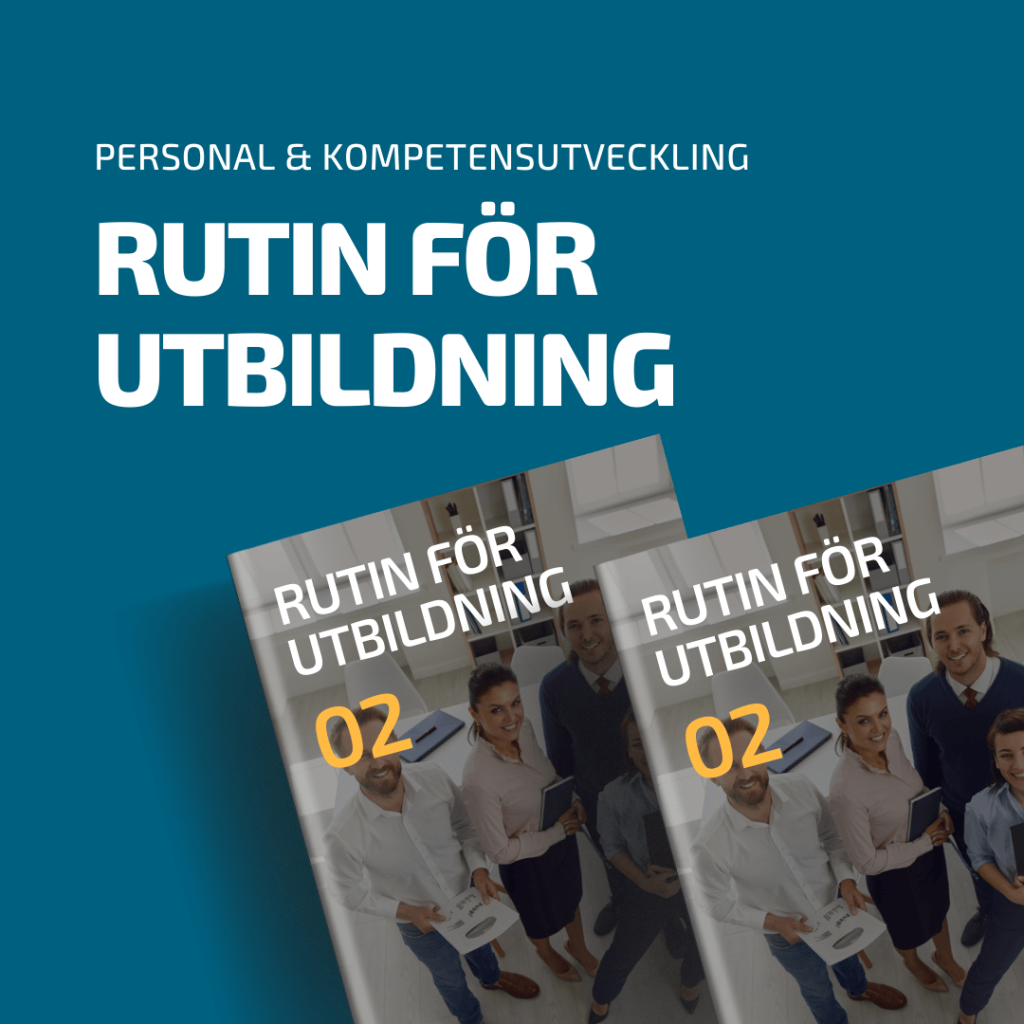 Rutin för utbildning