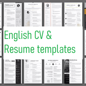 English CV Templates