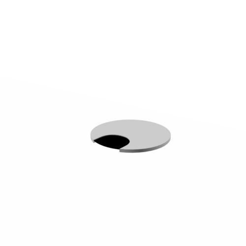 Kabelgennemføring - Cube - Ø6 - Alu