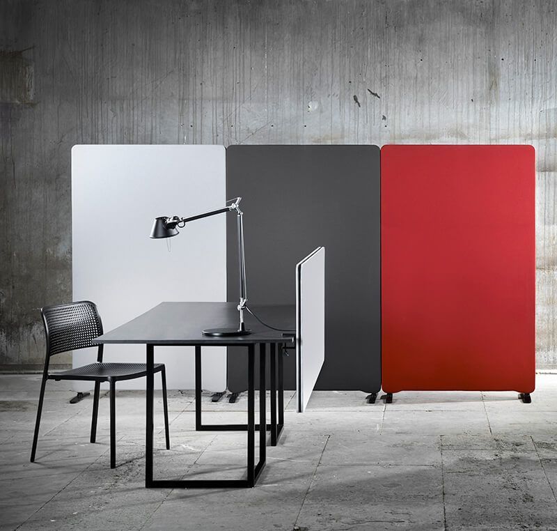 Skærmvæg - Gulv - Edge - 100 x 150 cm - Billede 5