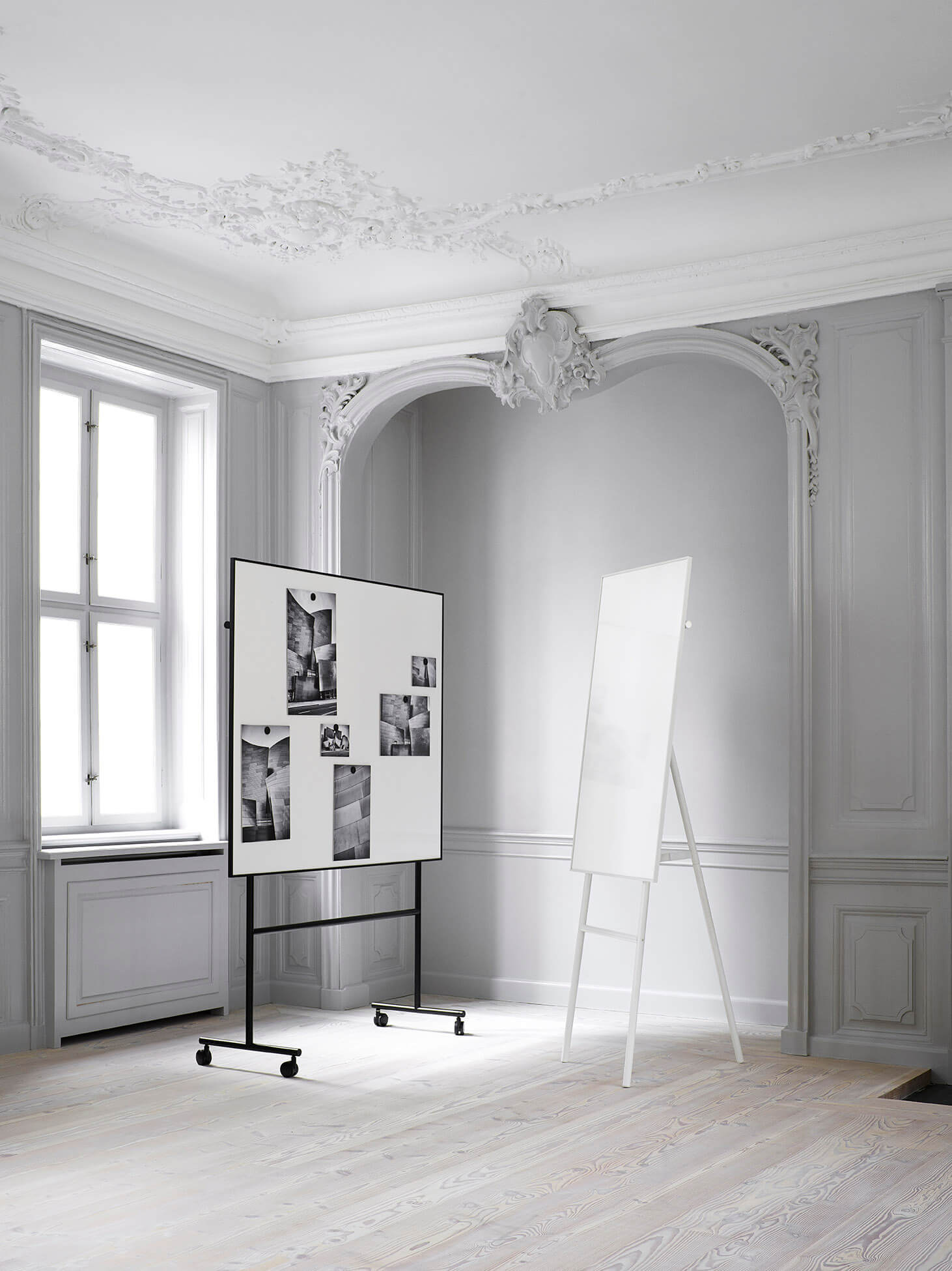 Mobil whiteboard - One - 150 x 196 cm