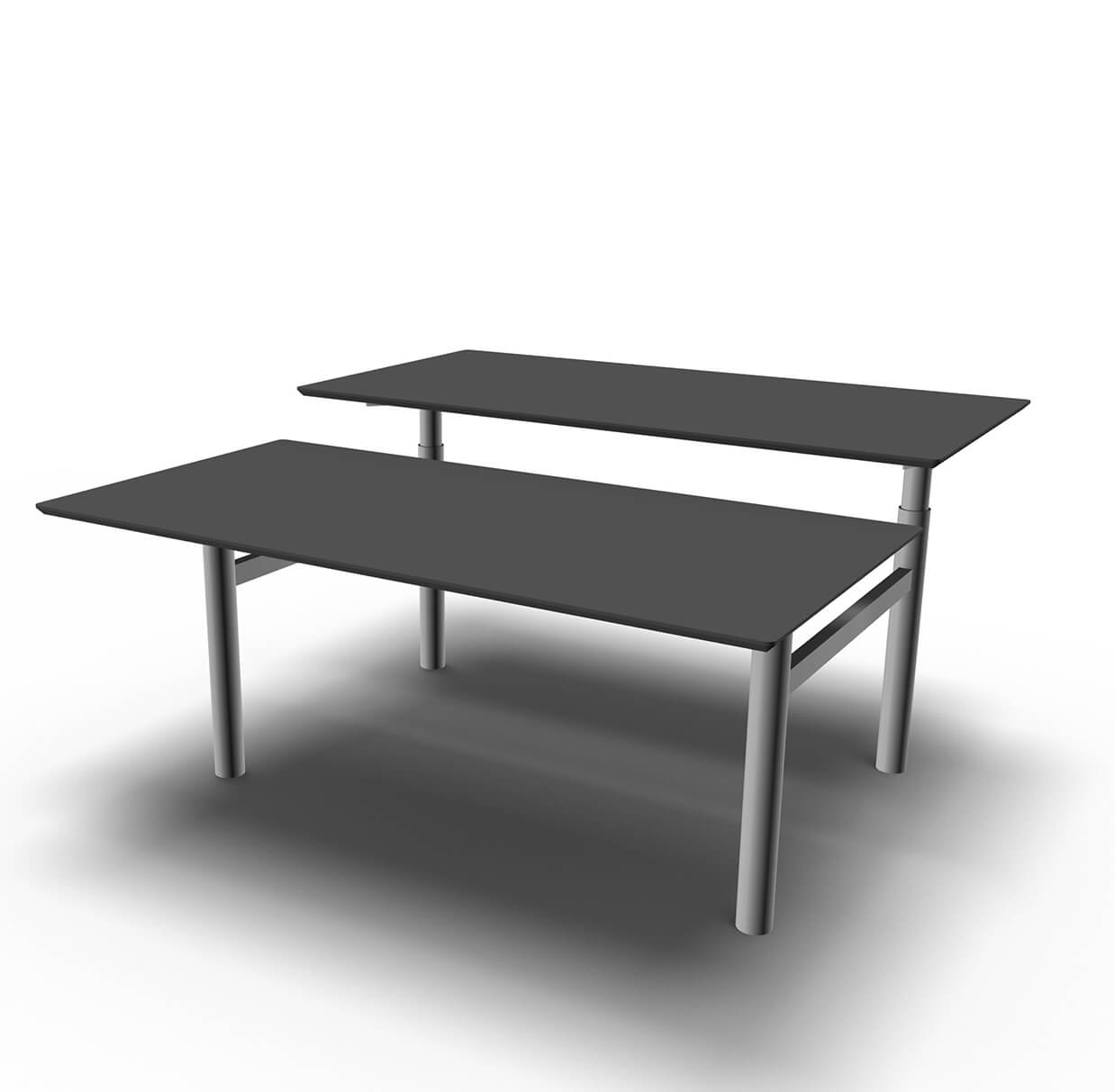 Hæve-sænkebord - Twin S - 200 x 080 cm