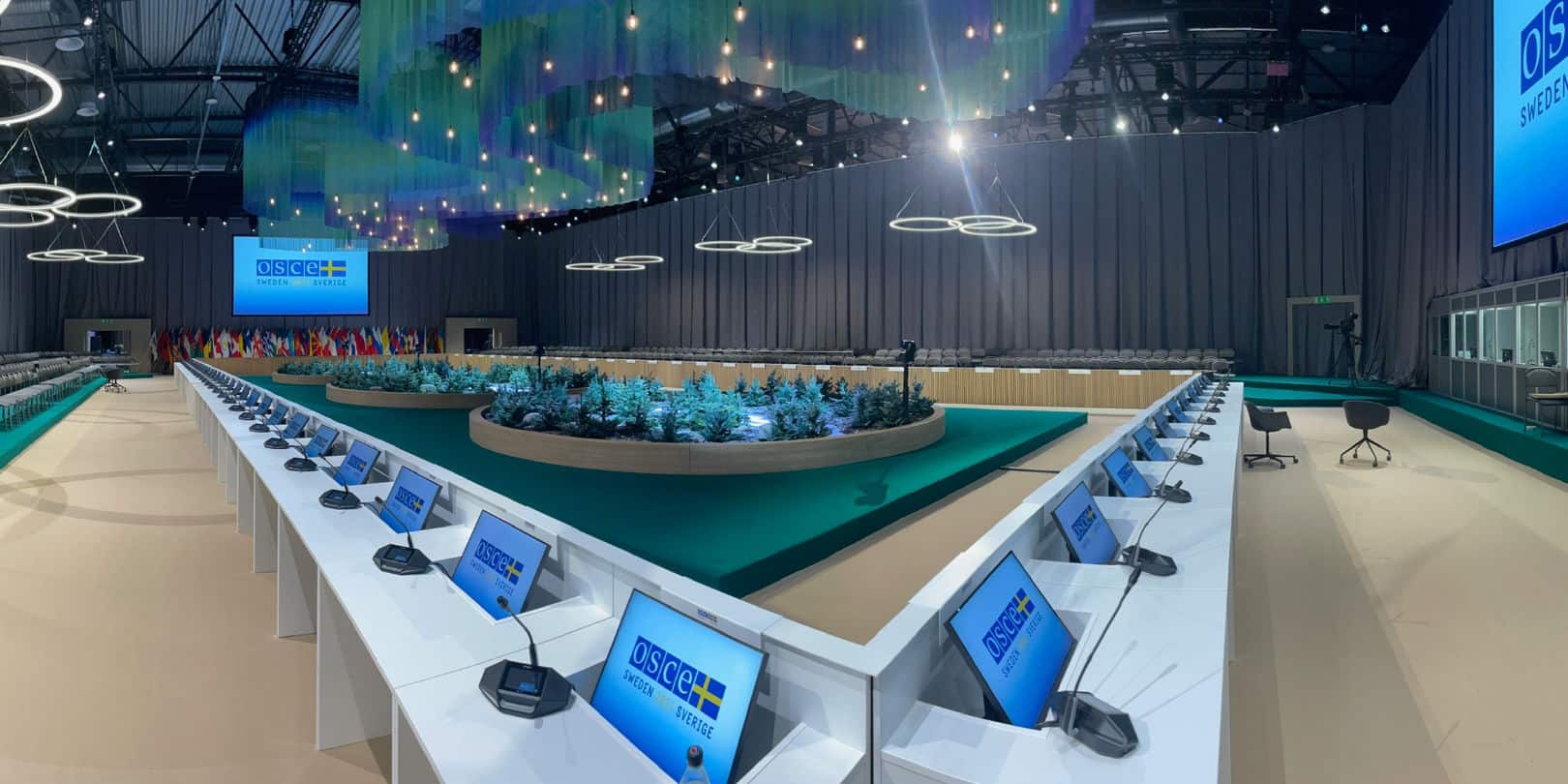 BOSCH Dicentis microphones used at conference