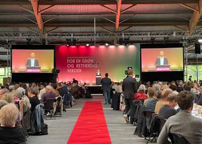 Enhedslisten&#39;s Annual Meeting 2022 in Hafnia Hallen