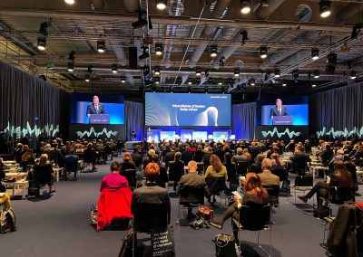 Ledskärm för konferensuthyrning