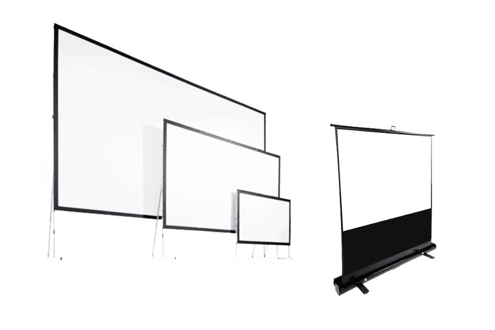 Screen for projector - Large screens and folding screens