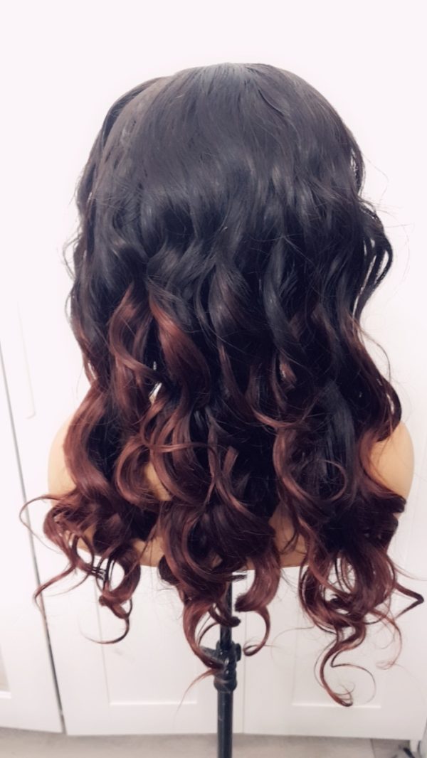 Temmyzhair Loose wave COLOUR 1B/33 deluxe wig