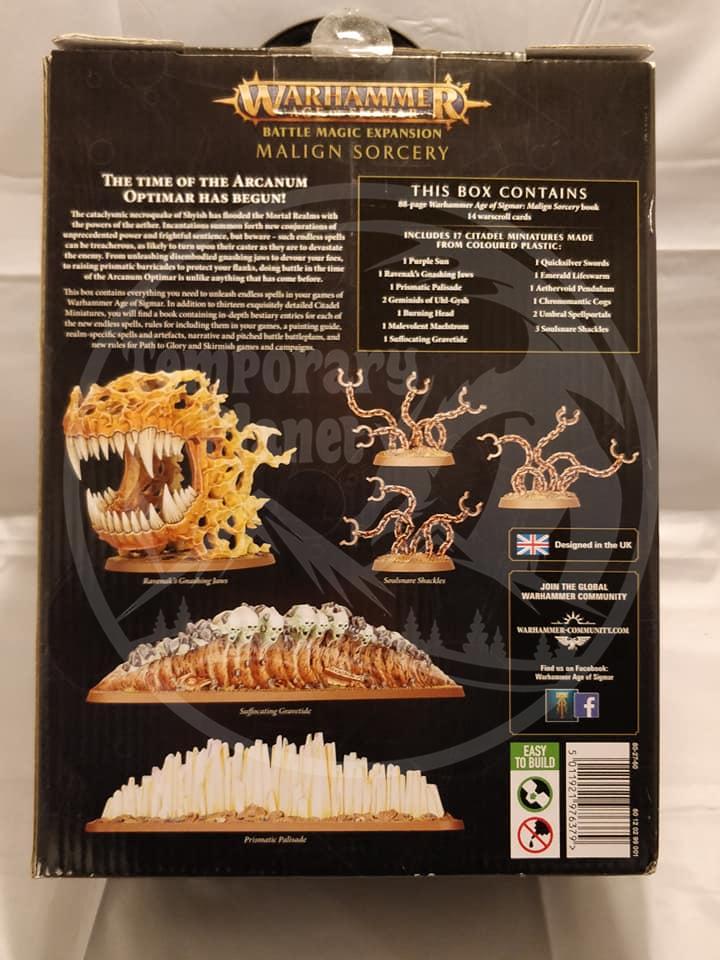 Age of Sigmar Malign Sorcery AoS Endless Spell Spells