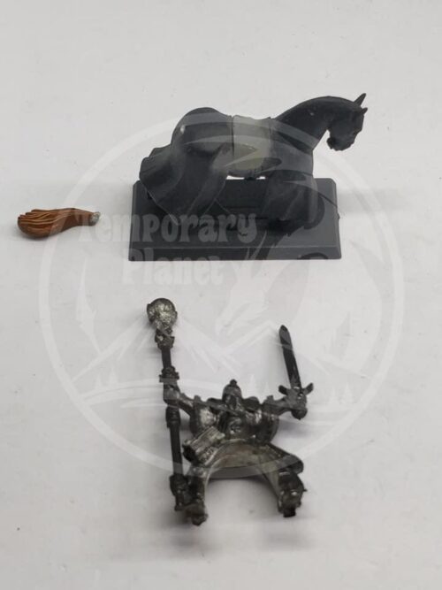 Empire Battle Wizard Astromancer Mounted on Horse Metal 2000 OOP Warhammer Fantasy Games Workshop Citadel Marauder 1