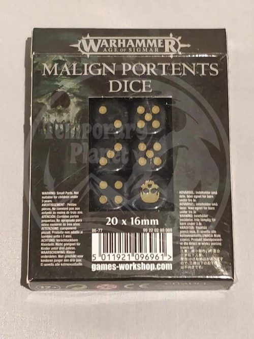 Warhammer Age of Sigmar Malign Portents Dices AoS