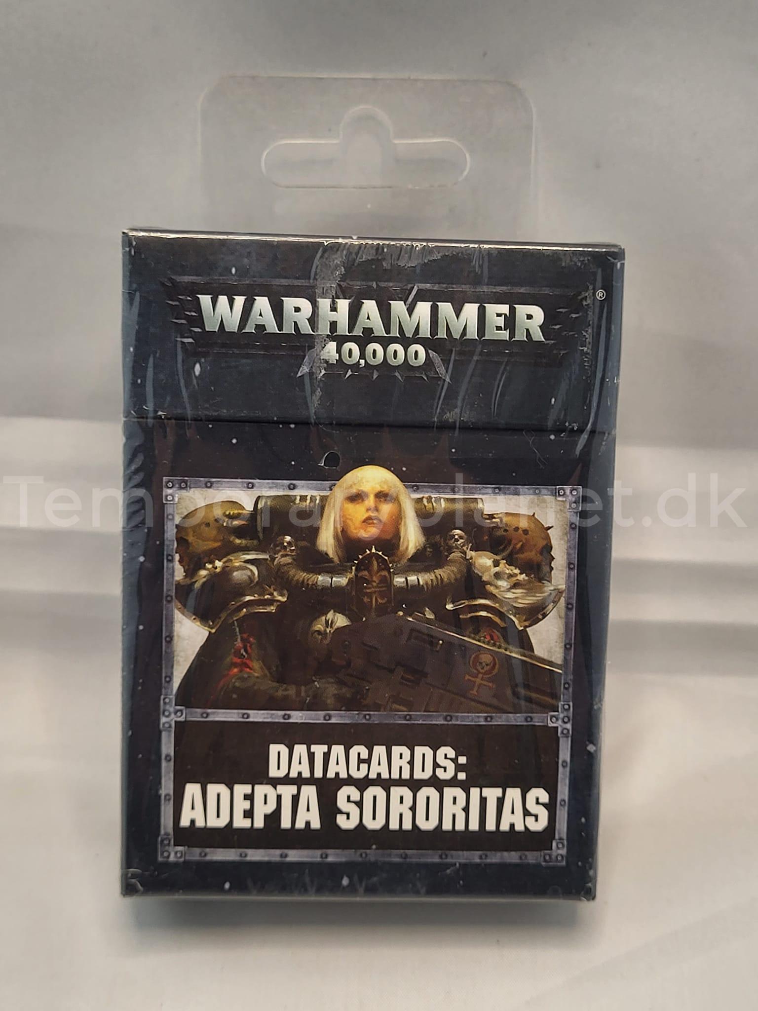 Adepta Sororitas Datacards Warhammer 40.000 40K 2020