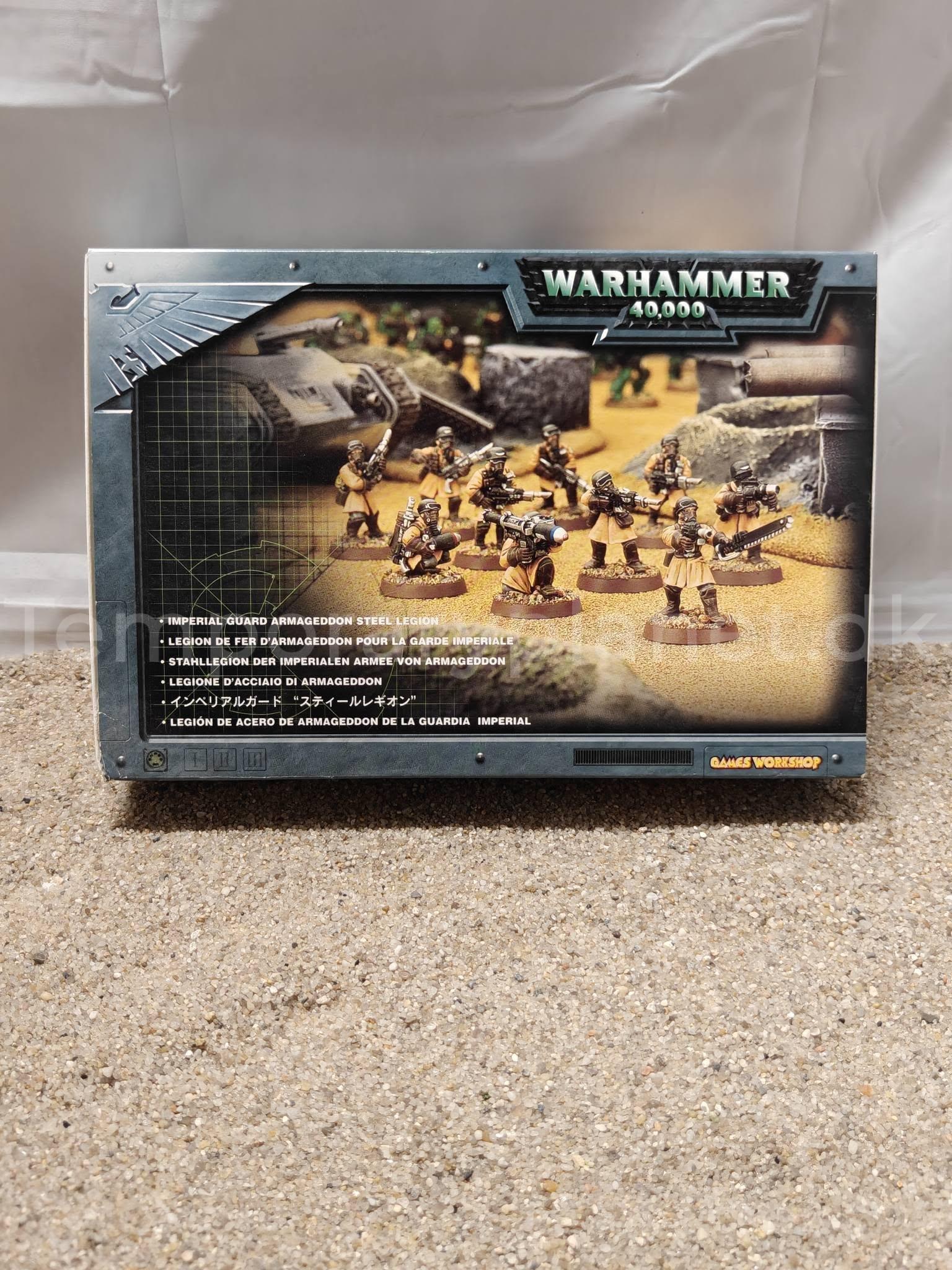 Armageddon Steel Legion Squad Imperial Guard 2000 Warhammer 40.000 40K Games Workshop 1