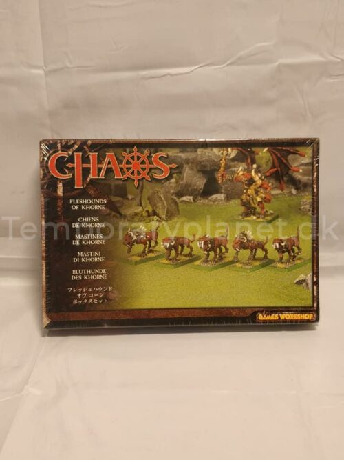 Chaos Daemon Fleshounds of Khorne 2002 Metal NIB Warhammer Fantasy AoS Age of Sigmar Games Workshop