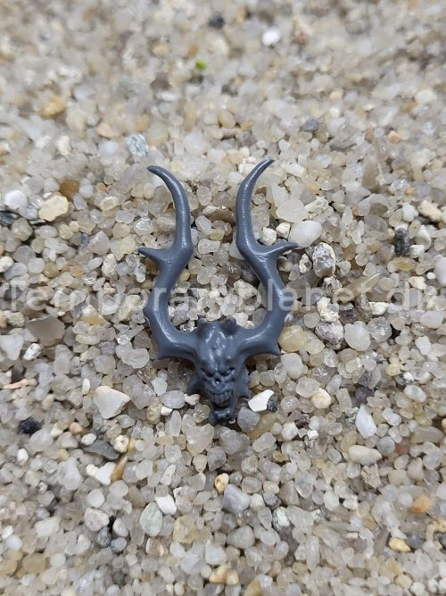 Chaos Daemons Bloodletters of Khorne 2008 Warhammer Fantasy The Old World AoS Head Face B