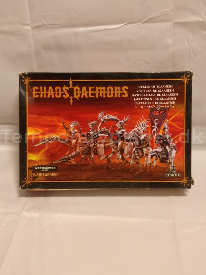 Chaos Mounted Daemonettes Seekers of Slaanesh 2010 Plastic NIB Warhammer Fantasy AoS Age of Sigmar Games Workshop