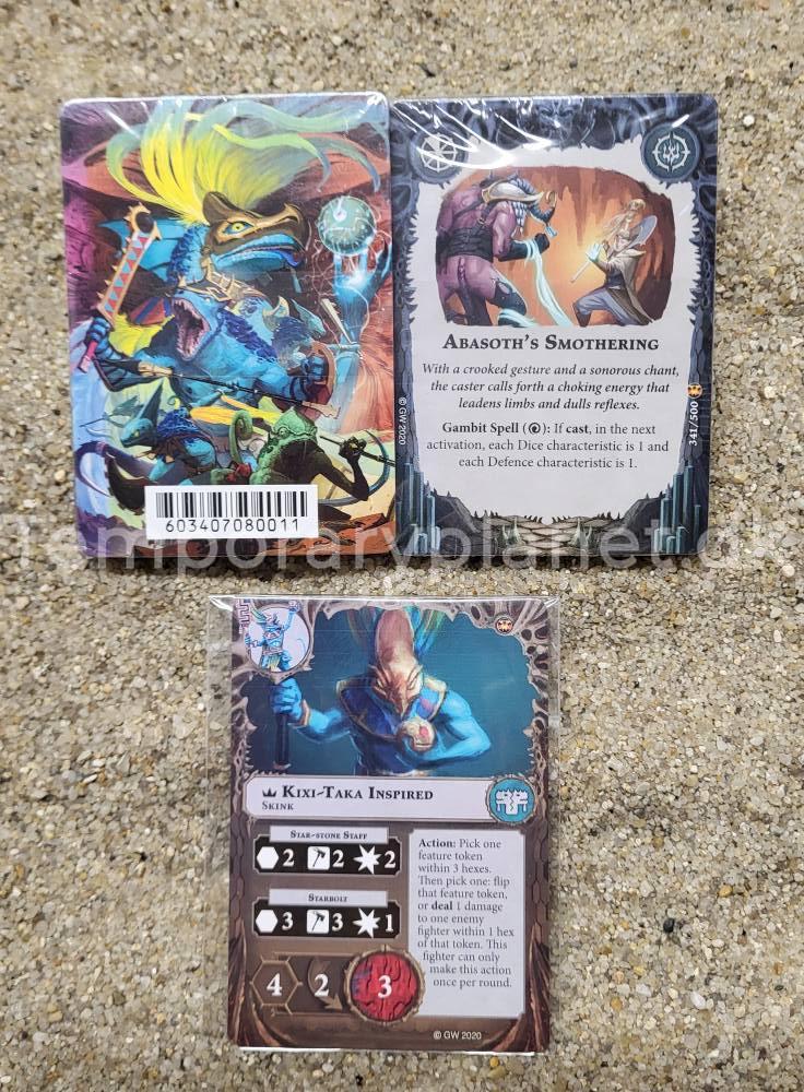 Direchasm 2020 Warhammer Underworlds Games Workshop The Starblood Stalkers Cards
