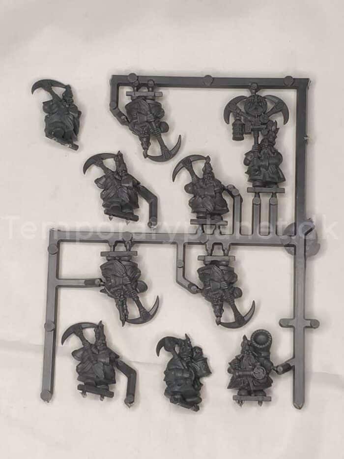 Dwarf Miners 10 Unit 2006 Plastic Warhammer Fantasy AoS Age of Sigmar Games Workshop 1