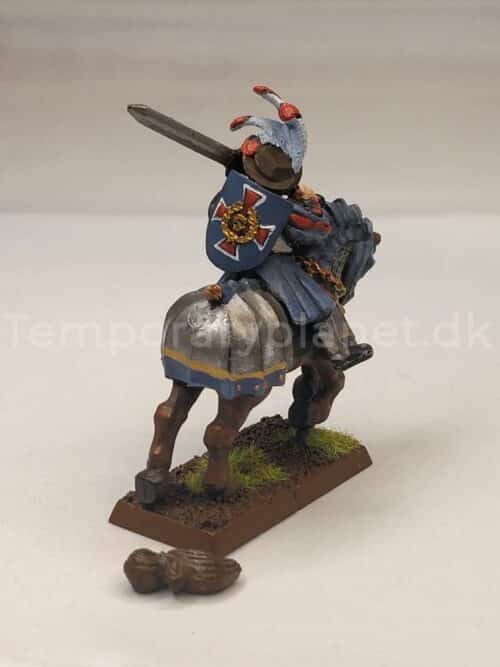 Empire General with Two Handed Sword Mounted on Horse Plastic 2000 OOP Warhammer Fantasy Age of Sigmar AoS Games Workshop Conversion 3