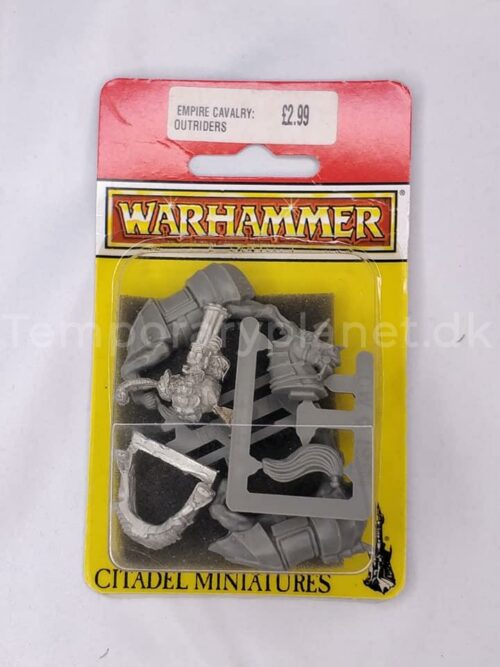 Empire Outrider Metal 1992 NIB OOP Warhammer Fantasy Games Workshop Citadel Marauder Outriders