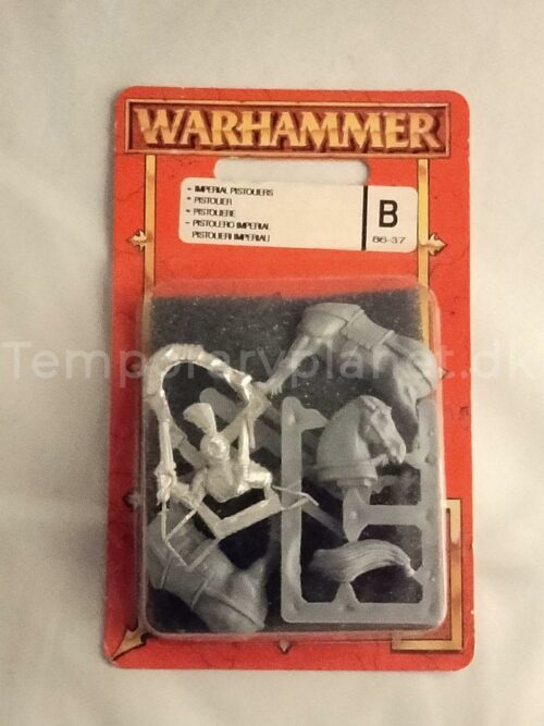 Empire Pistolier 3 Pistoliers Metal and Plastic Warhammer 1992 OOP Warhammer Fantasy Games Workshop Citadel Marauder NIB