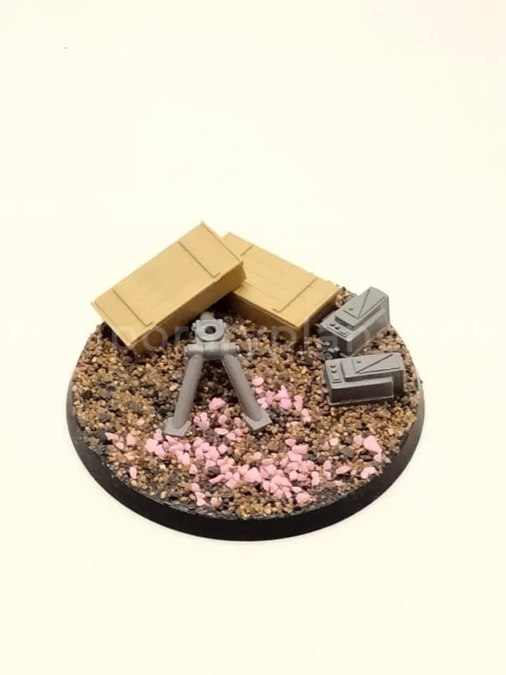 Heavy Weapon Stand Deco Imperial Guard Astra Militarum 2008 Warhammer 40.000 40K Games Workshop 7